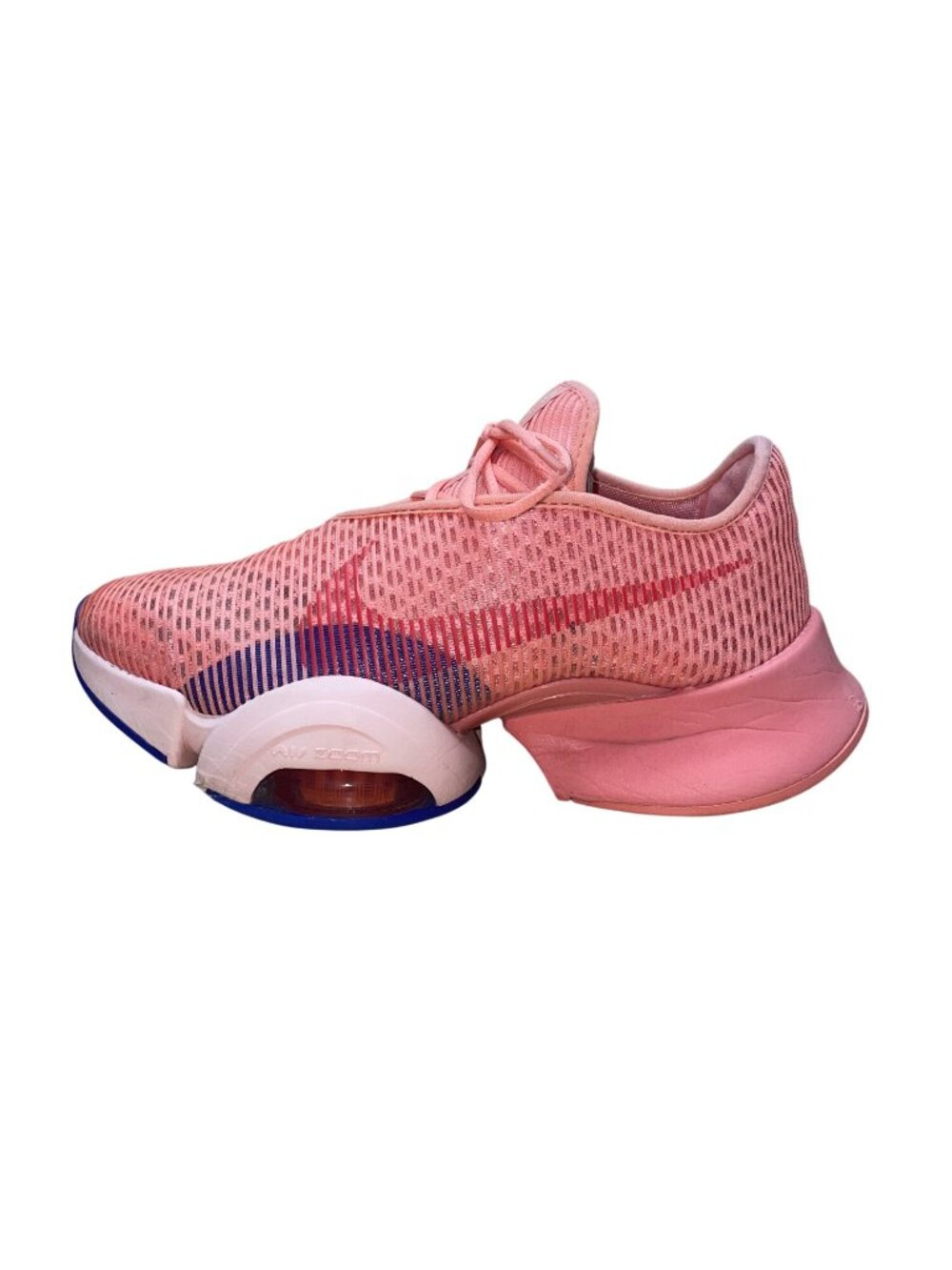 Nike Women’s Crimson Bliss Concord Air Zoom SuperRep 2 Sneakers Size 7 - Picture 4 of 10